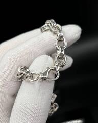 50878- Браслет CROSSBALL BRACELET из стали с посеребрением CHROME HEARTS
