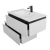 Cezares SLIDER-800-1C-PI-NF-P SLIDER Тумба с одним выкатным ящиком, Черный Фьюжн, 796x476x300, SLIDER-800-1C-PI-NF-P