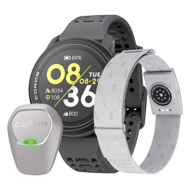 Coros Pace 3 Black Silicone HRM|POD2
