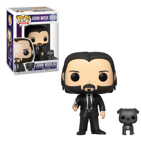 Фигурка Funko POP! John Wick: John with Dog (580)