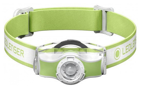Фонарь налобный Led Lenser MH3 зеленый/белый лам.: светодиод  200lx AAx1 (501593)