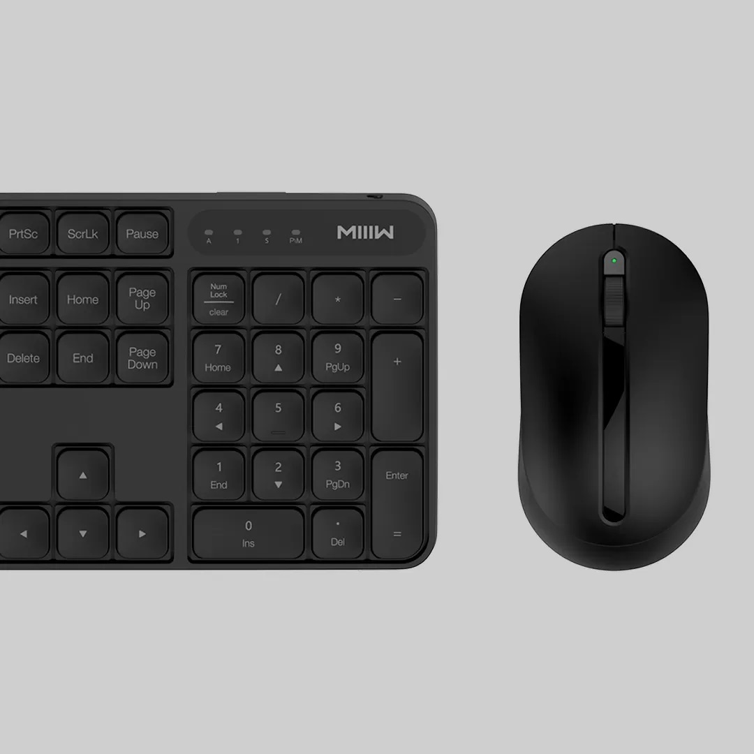 Беспроводная клавиатура с мышкой Xiaomi Bluetooth Dual Mode Keyboard Black  (MWWC01) - купить по выгодной цене | Магазин Xiaomi Фирменный магазин  техники Xiaomi по самой доступной цена. Возможна доставка по России.