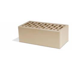 Кирпич лицевой Маркинский Светло-бежевый,1NF