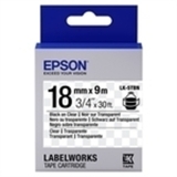 655008 Картридж EPSON с лентой LK5TBN (лента прозрачная черн./прозр. 18/9)