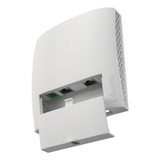 MikroTik wsAP ac lite with 650MHz CPU, 64MB RAM, 3xLAN, built-in 2.4Ghz 802.11b/g/n two chain wireless with integrated antennas, built-in 5Ghz 802.11ac single chain wireless with integrated antenna,