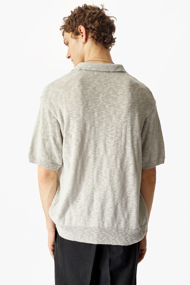 Серая футболка-поло The Puh