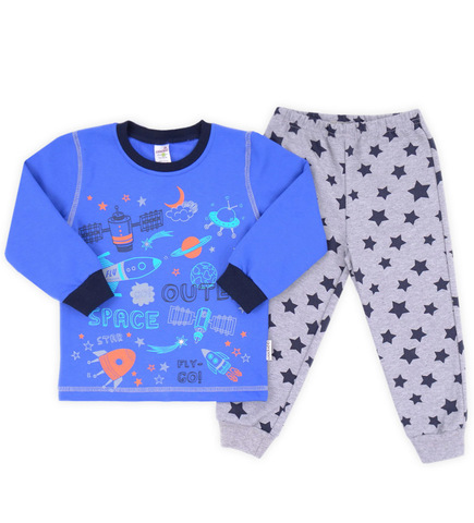 Пижама Crockid с космическим принтом