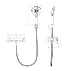 Смеситель для душа Lemark Minima - LM3803C