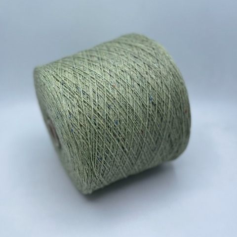 Filcom (пр.Италия), art-Alba tweed 3/15 500м/100гр. 40%Кашемир 30%Шелк 30%Меринос, цвет-Светло-зеленый,твид арт.25329