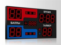 Табло для самбо Импульс 718-D18x9-D8x3-S8-P1