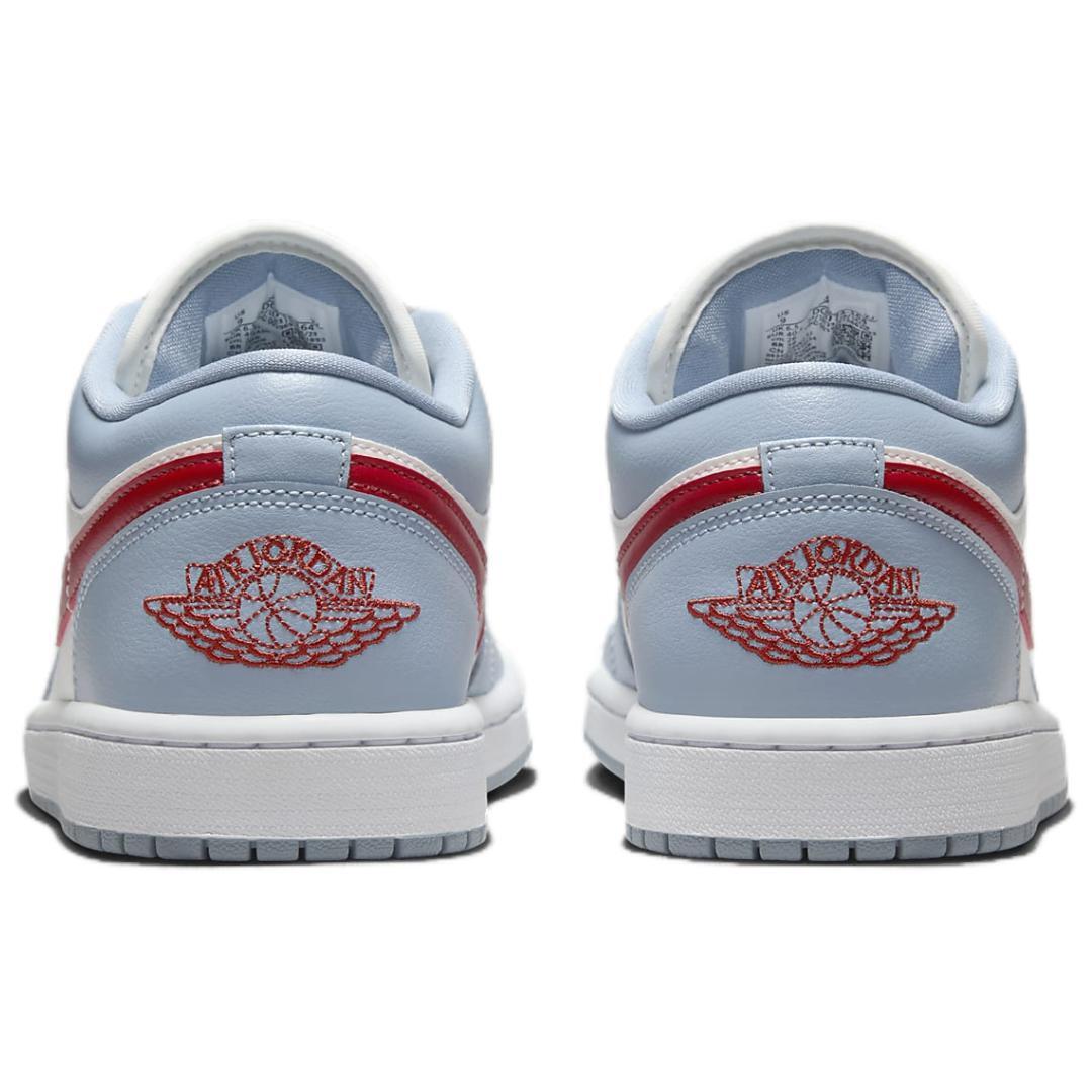 Jordan Air Jordan 1 Low Blue Grey Dune Red Hyper Sneakers