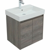 Aquanet 302524 Тумба с раковиной Nova Lite 60 2 дв. цв. дуб рошелье (302524)