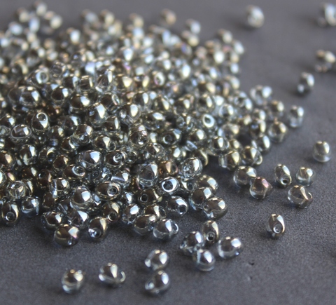 DP-1881 Transperent Silver/Grey Gold Luster