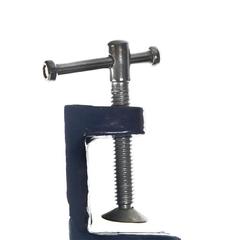 Тиски слесарные поворотные КОБАЛЬТ настольные, ширина губок 40 мм, захват 40 мм, 0.8 кг, коробка (248-306) (Арт. 248-306)