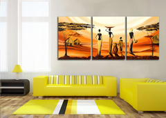 Модульная картина "Африканские девушки"