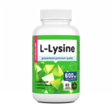 Лизин, L-Lysine, Chikalab, 60 вегетарианских капсул 1