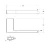 Cezares SLIDER-PH1-IN SLIDER-PH1-IN Держатель для туалетной бумаги, исполнение сатин