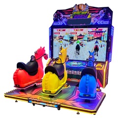 Симулятор скачек на лошадях на 3-х человек «Racer horse»