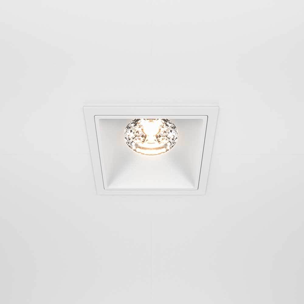 Встраиваемый светильник Maytoni Alfa LED DL043-01-15W3K-D-SQ-W