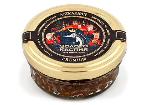 Икра чёрная осетровая "Астрахань Премиум", 50г