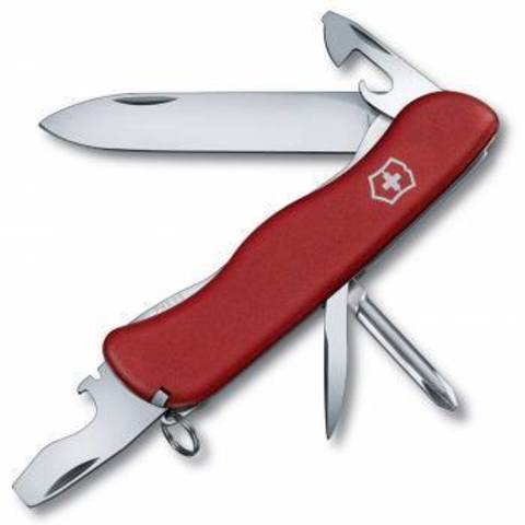 Нож перочинный Victorinox Adventurer 111мм 11функций красный (0.8453)