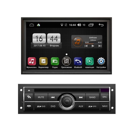 Штатная магнитола FarCar s170 для Mitsubishi L200 06-15 на Android (L094)