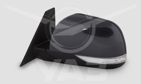 Зеркало наружное УАЗ-3163 (с 10.2014-) левое Тайфун (темно-серый металлик)