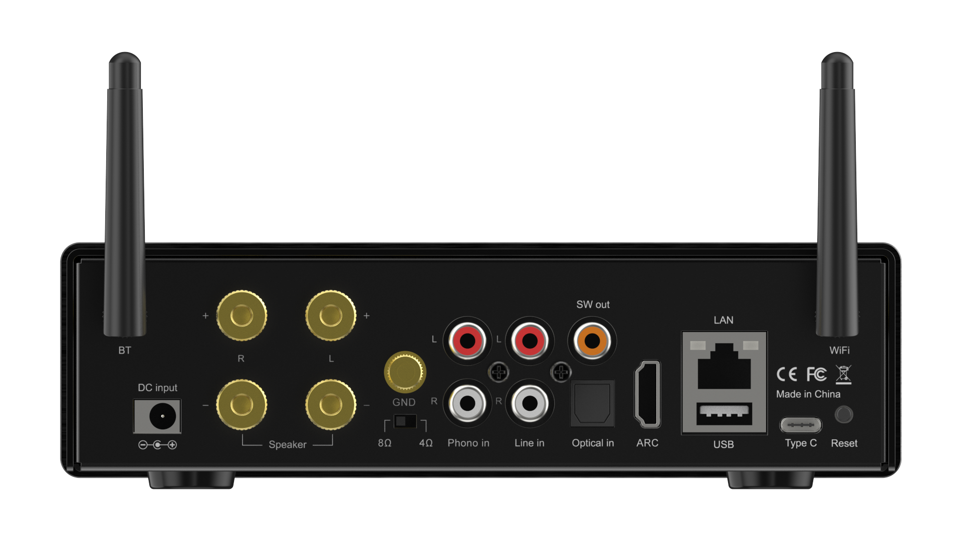 Arylic H50, мультирум медиаплеер с усилителем