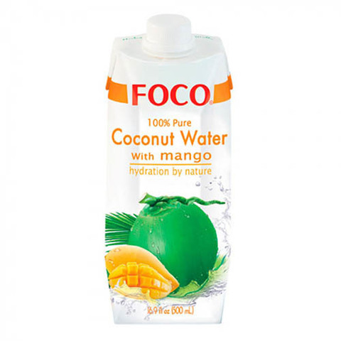 Кокосовая вода с манго Foco, 330 мл