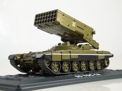 Tank T-90-TOS1A Solntsepek Our Tanks #21 MODIMIO Collections 1:43