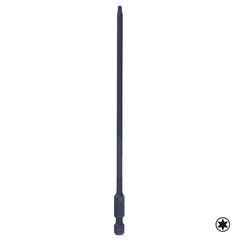 KING TONY (711509T) Вставка (бита) торцевая 1/4", L = 150 мм, TORX, T9, для шуруповерта