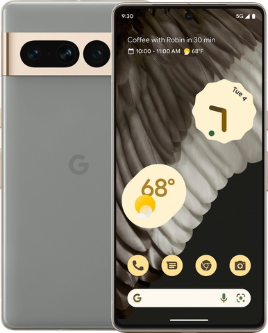 Смартфон Google Pixel 7 Pro 12/256 ГБ Hazel, ореховый (USA, Global)