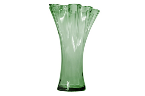 Ваза 30см San Miguel Artesania темно-зеленая