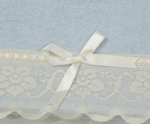 Полотенце 40x60 Old Florence Buratto голубое