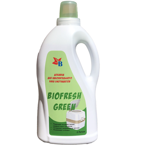 Жидкость для биотуалета Biofresh Green (биофреш грин) 2 литра