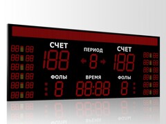 Табло для баскетбола Импульс 735-D35x6-D27x7-S16x320xP10-L12xD10x4-L12xS5-S6-A2