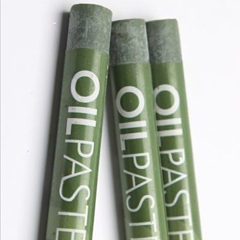 Пастель художественная масляная MUNGYO Oil Pastels Серо-зеленый №546 (3шт)