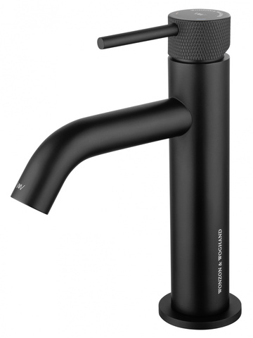 WONZON & WOGHAND WW-H1061-MB Смеситель для раковины, черный матовый