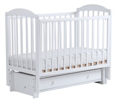 БИ 41.3 "Кубаночка-5 "кровать маятниковая продольная (белый)