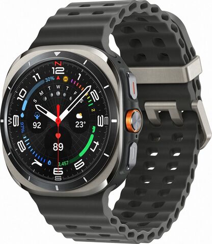Умные часы Samsung Galaxy Watch Ultra (2025) 47 мм LTE серебристый титан (SM-L705)