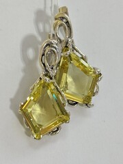 Либерти (серьги из серебра)