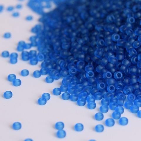 RR-0149F Matted Transparent Capri Blue