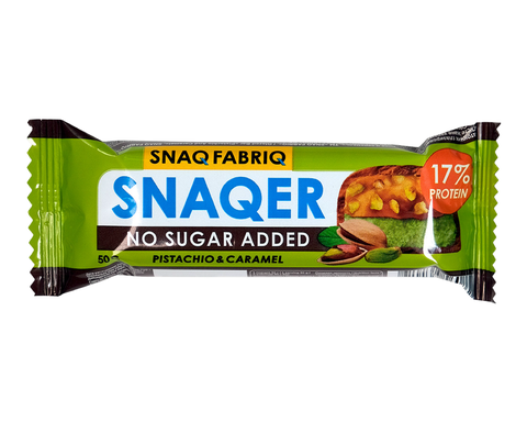 Батончик глазированный SNAQ FABRIQ Фисташка и карамель 50г