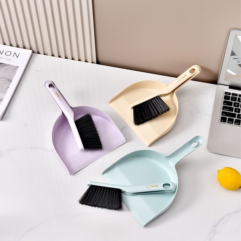 Набор для уборки - совок с щёткой Saltvik, полипропилен