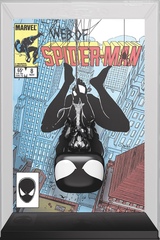 Фигурка Funko POP! Comic Covers Marvel Web of Spider-man #8 Black Suit Spider-Man (Exc)