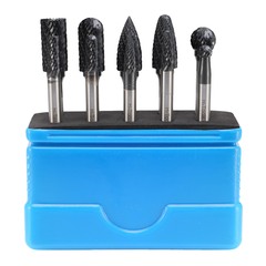 Набор бор-фрез твердосплавных 10шт HM TiALN S=6мм Mini-Box H-Tools 116002FHT