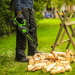 Цепная пила Greenworks GD24CS30 24V (30 см) аккумуляторная, без АКБ и ЗУ