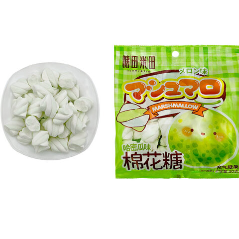 Зефир со вкусом канталупы Tommy&Tim (TOM1021) 1кор*5бл*10шт, 80гр