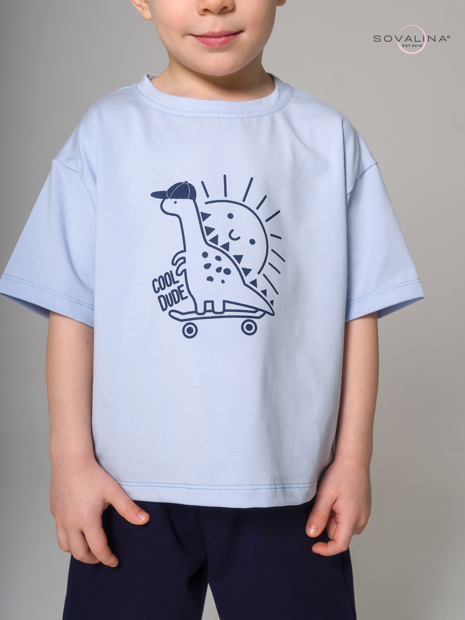 Костюм Light men голубой-синий ДнС