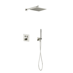 Sancos SC9022BN Душевой комплект с термостатом SANCOS Linn, с внутренней частью, брашированный никель, PVD покрытие, арт. SC9022BN фото